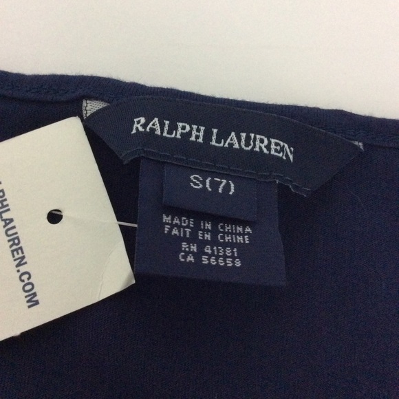 NEW Ralph Lauren Girls Dress Small Size 7 Ruffle - Picture 5 of 7